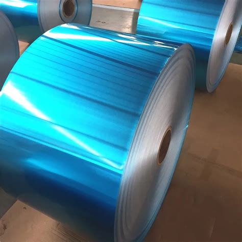 8011 H24 Blue Hydrophilic Aluminum Foil For Air Conditaioner Buy Blue