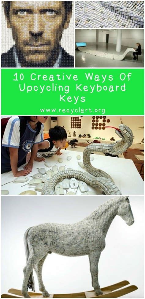 10 Creative Ways Of Upcycling Keyboard Keys • Recyclart Keyboard Keys