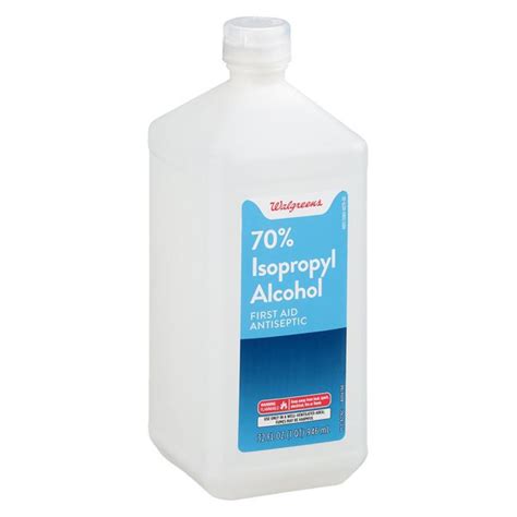 Walgreens Isopropyl Alcohol 70 First Aid Antiseptic 1source