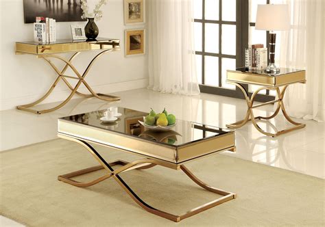 Accent your living room with a coffee, console, sofa or end table. Mirrored Coffee Table Set Ideas | Roy Home Design