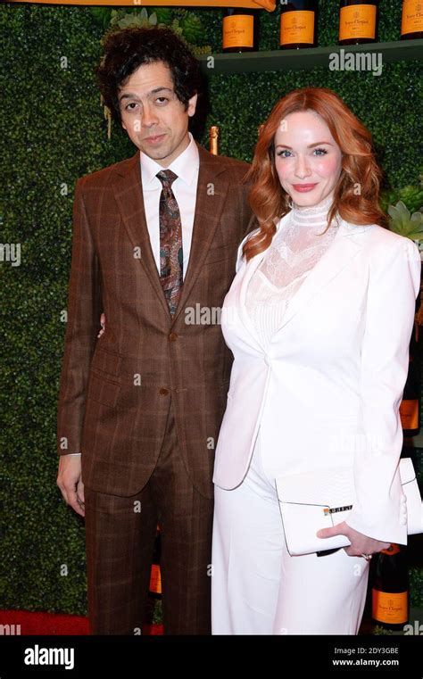 Geoffrey Arend And Christina Hendricks Attend The Fifth Annual Veuve