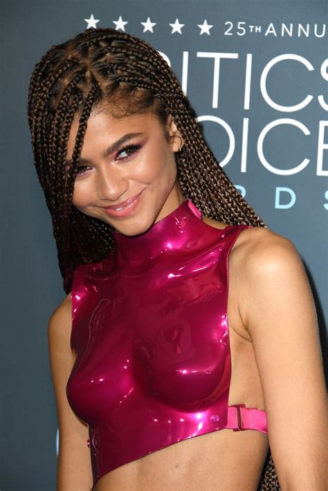 Zendaya At The Critics Choice Awards 2020 Pictures Popsugar