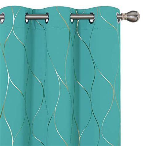 The Best Turquoise And Gold Curtains For A Stylish Home Decor