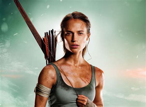 Tomb Raider 2018 Alicia Vikander Hd Wallpaper Hd Movies Wallpapers 4k Wallpapers Images