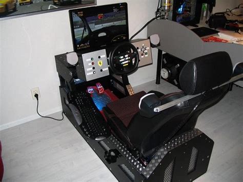 Simulator cockpit is 1.5 meters long and 0.65 wide (5 x 2 feet) which should be made from 15mm and 10 mm thick plywood. 1000+ images about diy gaming cockpit on Pinterest | Racing, Home Made and Site Map