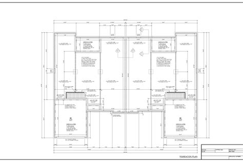 Full Set of Condominium / Duplex Building Plans 1,530 Sq Ft - Etsy