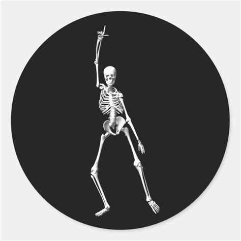 Cool Skeleton Sticker Zazzle