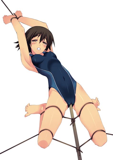 Murakami Suigun F Ism Original Highres 1girl Armpits Barefoot