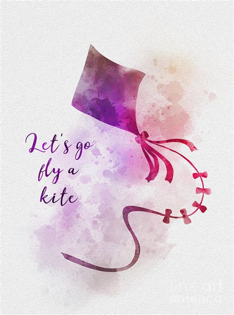 Lets Go Fly A Kite Mixed Media By My Inspiration Pixels