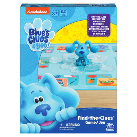 Nickelodeon Blues Clues Find The Clues Matching Board Game For