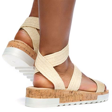 Liliana Bandi 1 Platform Sandals Bandi 1 Raff Shiekh