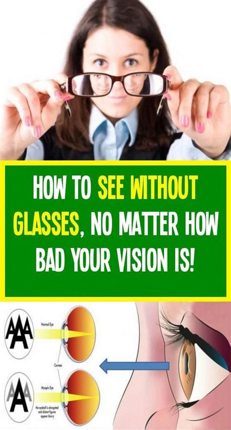 How To See Without Glasses No Matter How Bad Your Vision Is In 2020 Eye Exercises