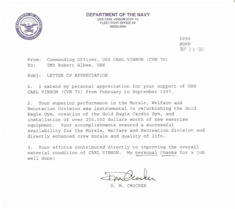 The president of any country in the world is acknowledged as the titular head and has great importance tips for writing a letter to the president. 20 Certificate Of Commendation Usmc Template ™ in 2020 ...
