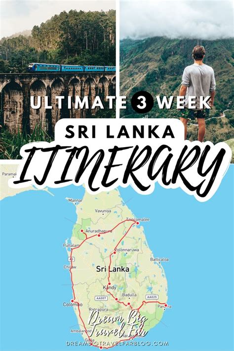 3 Weeks In Sri Lanka The Ultimate Route Sri Lanka Itinerary Cool