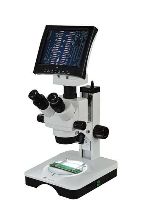 Display Zoom Stereo Microscope With Lcd Screen China Zoom Stereo