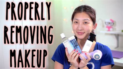How To Properly Remove Makeup Makeup Remover Makeup Step By Step