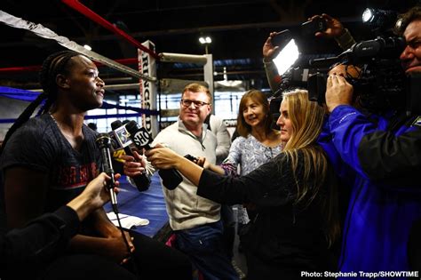 Claressa Shields Vs Ivana Habazin Detroit Media Workout Quotes Boxing News