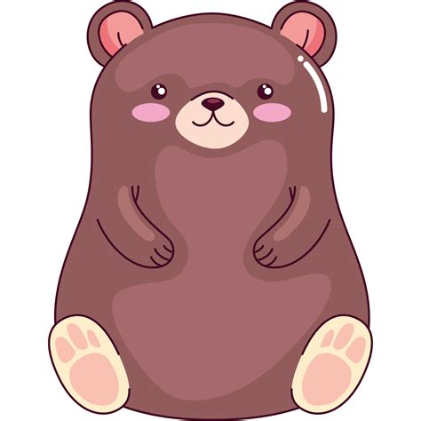 Cute Bear Kawaii Animal 24091590 Png