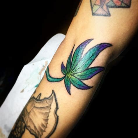 Find the best free tattoo design ideas at tribalshapes.com. 60+ Hot Weed Tattoo Designs - Legalized Ideas in (2019)