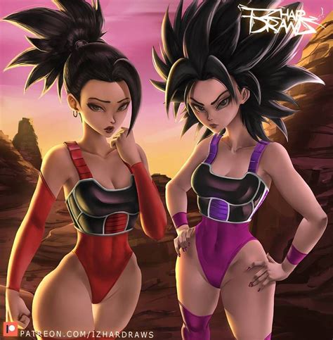 Dragon Ball Super Kale And Caulifla Variant 1 By Izhardraws Dragon Ball Super Goku Dragon