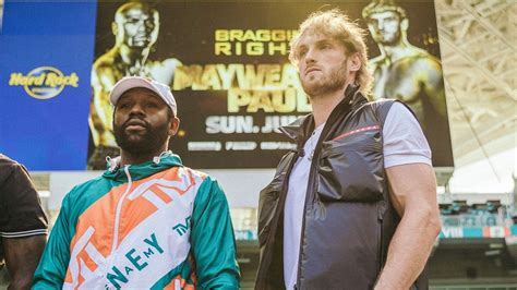 Paul, 26, is a boxing newbie. Logan Paul laughs at Floyd Mayweather and swears to make ...