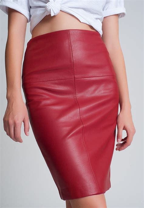 customized women s lambskin leather skirt leather skirt etsy faux leather midi skirt mini