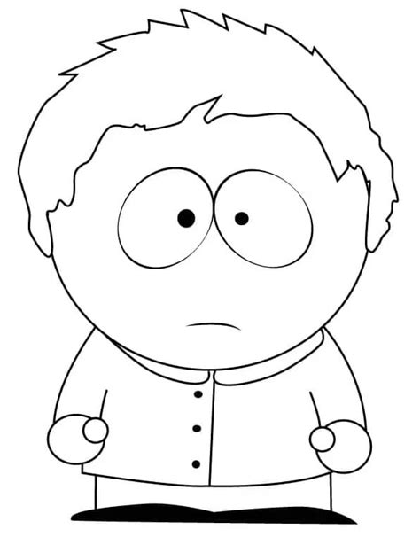 Clyde Donovan From South Park Coloring Page Download Print Or Color