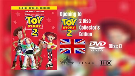Opening To Toy Story 2 2 Disc Collectors Edition 2005 Uk Dvd Disc 1