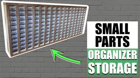 The Best Small Parts Organizer Small Parts Bins Youtube