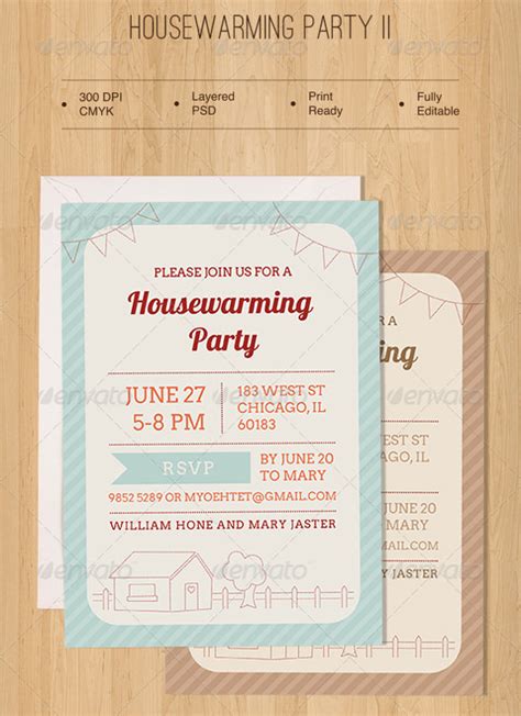 amazing housewarming invitation templates