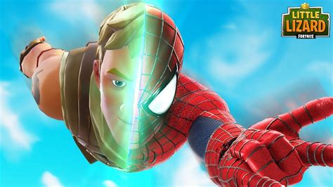 Spider Man Code Fortnite A Noob Steals Spider Mans Suit Fortnite