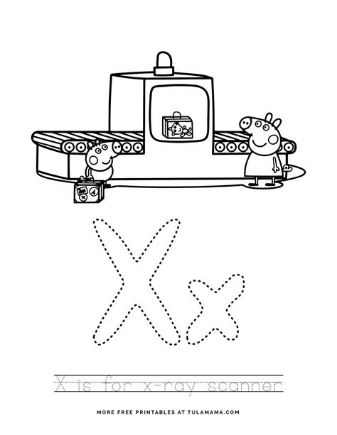 Free And Cute Peppa Pig Alphabet Tracing Sheet Printables Tulamama