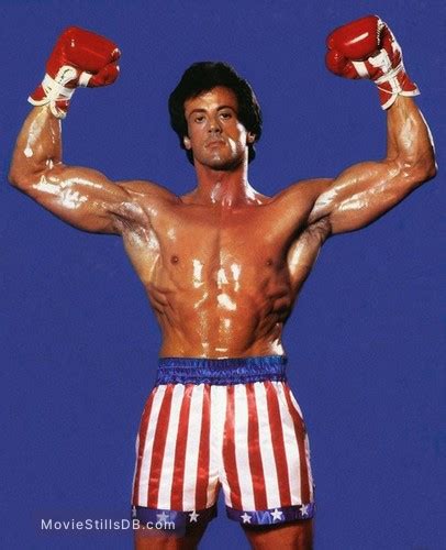 Rocky Iii Promo Shot Of Sylvester Stallone