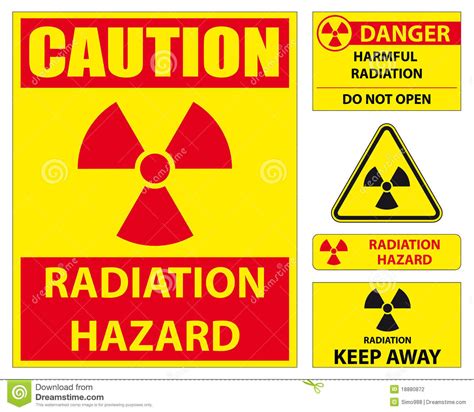 Hazard symbol transparent images (2,531). Radiation Hazard Sign Set Stock Photography - Image: 18880872