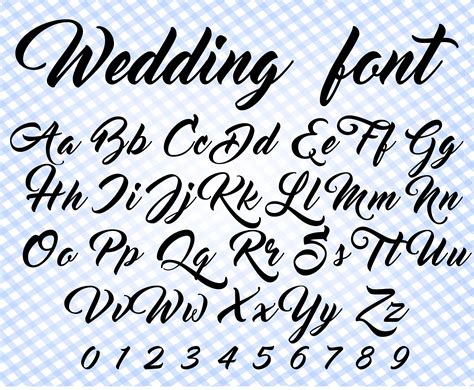 Cursive Font Svg Wedding Font Svg Calligraphy Font Svg Cursive Etsy Images