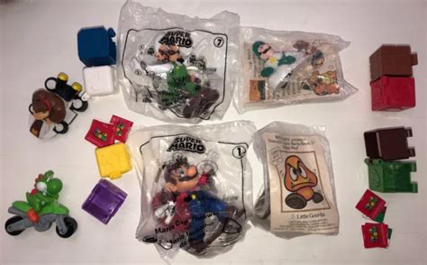 Mcdonalds Vintage 1989 And 2018 Nintendo Super Mario Brothers 3 Happy Meal Toy Lot 2750 Picclick