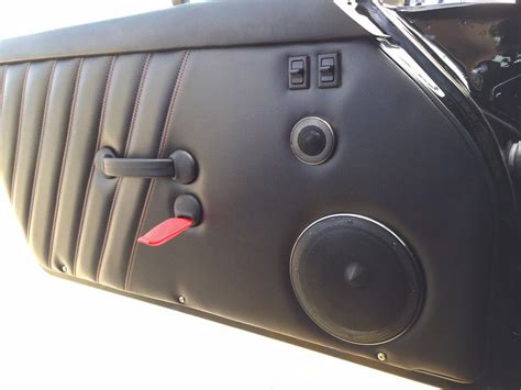 They are sold as a pair. RS door cards with red stitching and Brax speakers - Rennlist - Porsche Discussion Forums