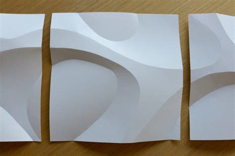 Curved Paper Folding 3 Steps With Pictures Instructables