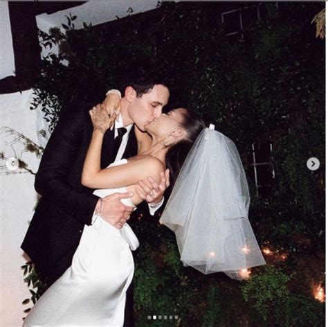 Ariana Grande Shares Intimate Wedding Photos With Husband Dalton Gomez