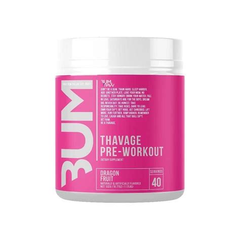 CBUM SERIES - Thavage Pre-workout DRAGON FRUIT 1.2lbs - Nutrition Depot