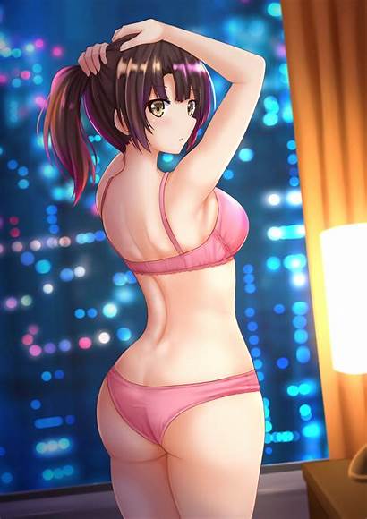 Anime Panties Ass Heroine Saenai Sodatekata Megumi