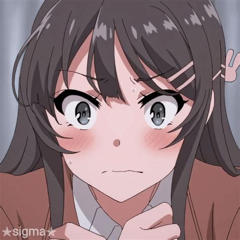 ᴍᴀɪ ɪᴄᴏɴ ║⌦ 𝕤𝕚𝕘𝕞𝕒 cute anime character anime expressions anime