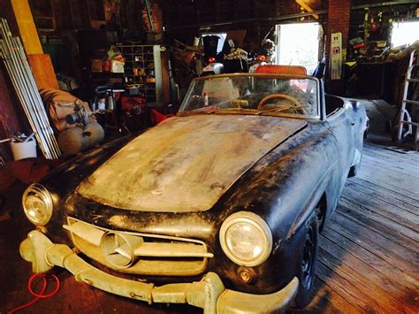 190sl 1961 Mercedes Benz Barn Find For Sale In Medina Ohio United