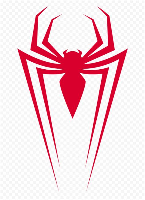 HD Spider Red Logo PNG Spiderman Pictures Red Logo Spiderman Tattoo
