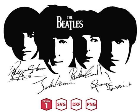 The Beatles Svg The Beatles Png The Beatles For Cricut The Beatles