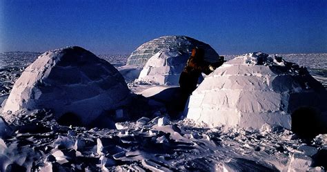 Habitationépi Inuit Iglu Inuit Igloo