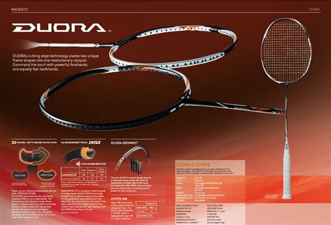 Players like vitor axelsen, lin dan it implements all the modern technologies that duora 10 implements. MY Badminton Store : Yonex Duora Z-Strike SP DUOZS - US ...