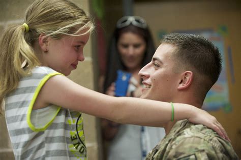Battle Ground Soldier Home On Leave Surprises Kid Sister At School
