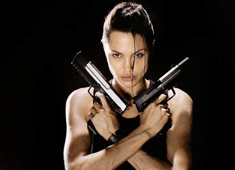 Lara Croft Angelina Jolie Kim Foster