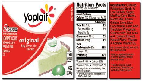Every key lime pie recipe agrees that a can of sweetened condensed milk is the king of ingredients. Yoplait Key Lime Pie Yogurt reviews in Yogurt - ChickAdvisor